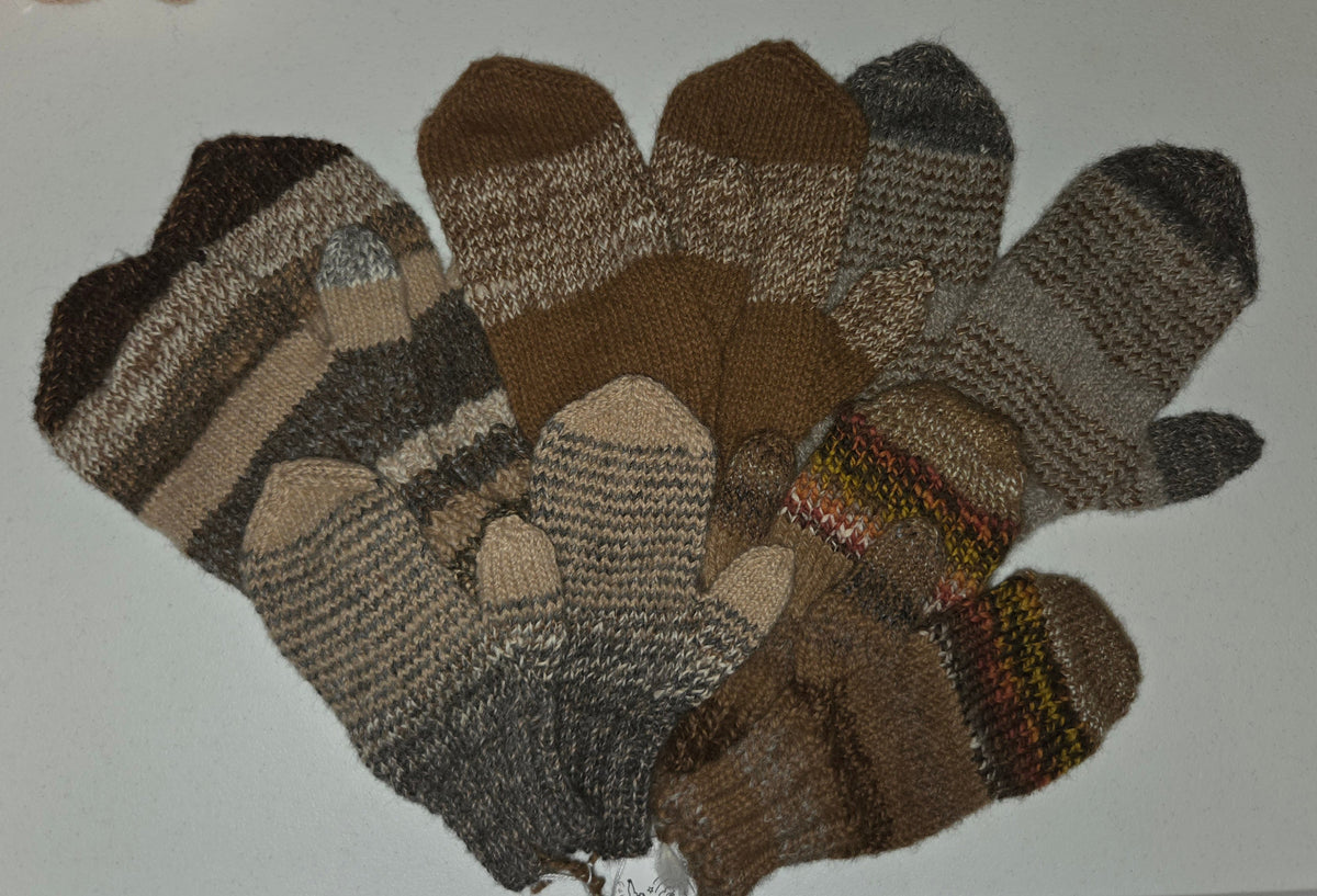 Hand Knit Mittens