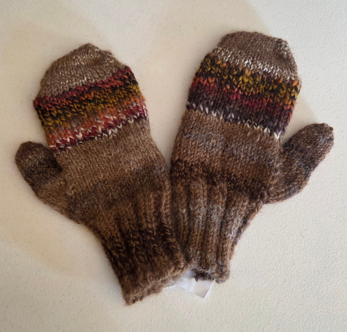 50/50 Alpaca/Merino Autumn Mittens child