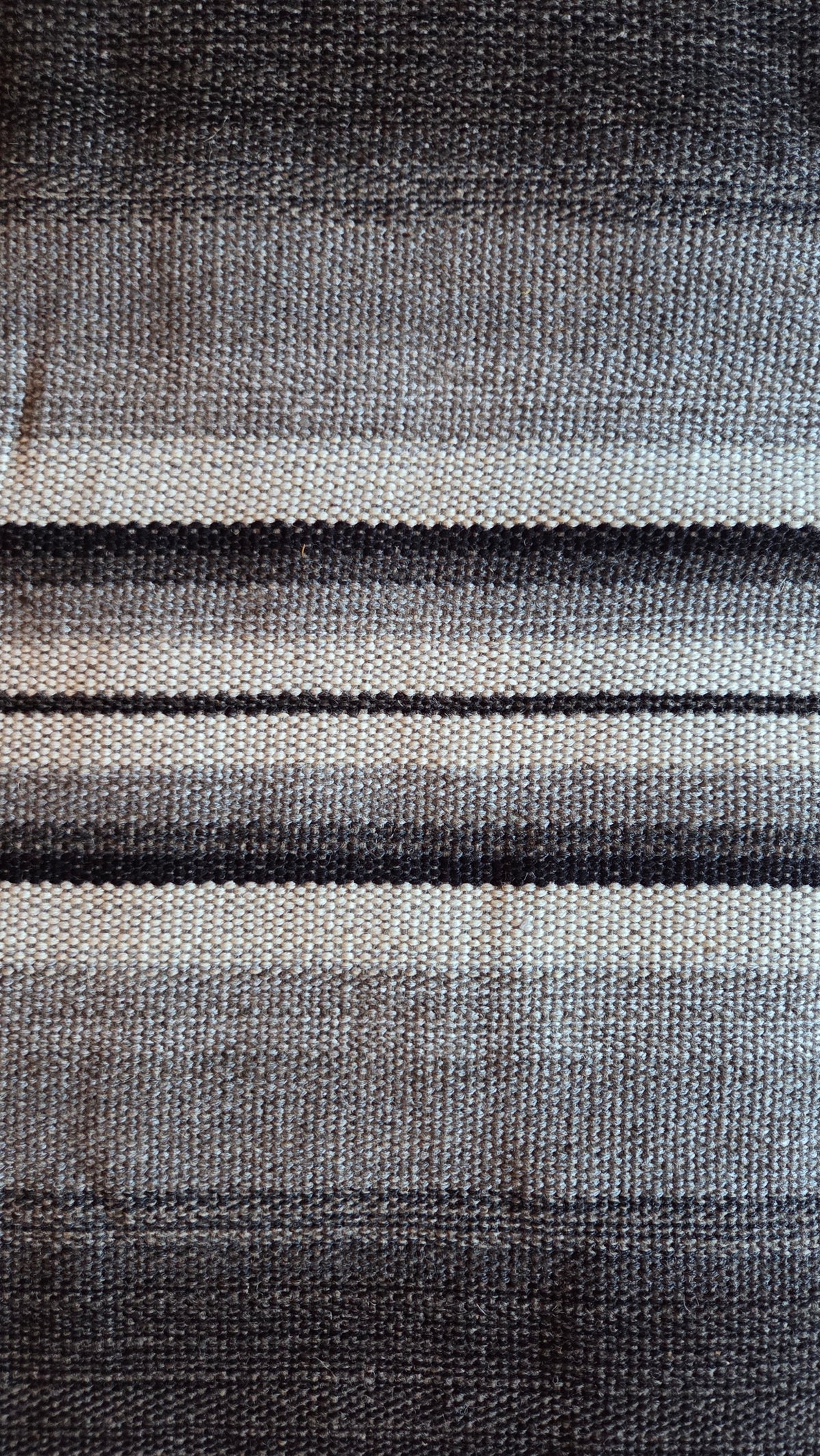 Alpaca Blanket shades of grey